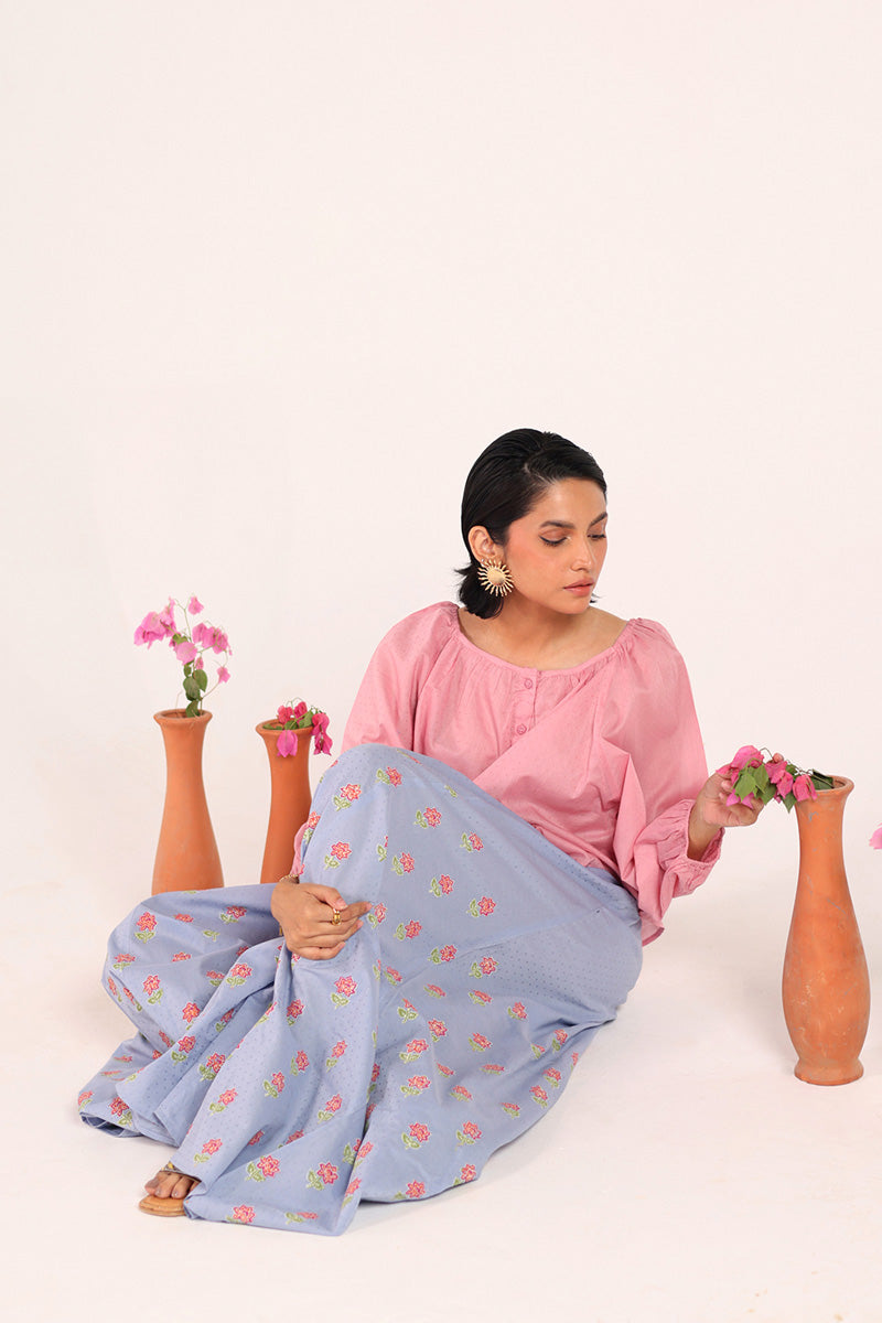 Block Printed Ferozan Bottoms