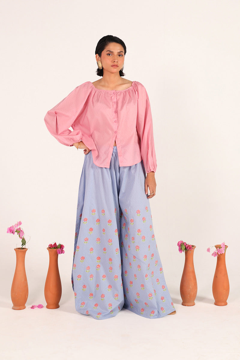 Block Printed Ferozan Bottoms