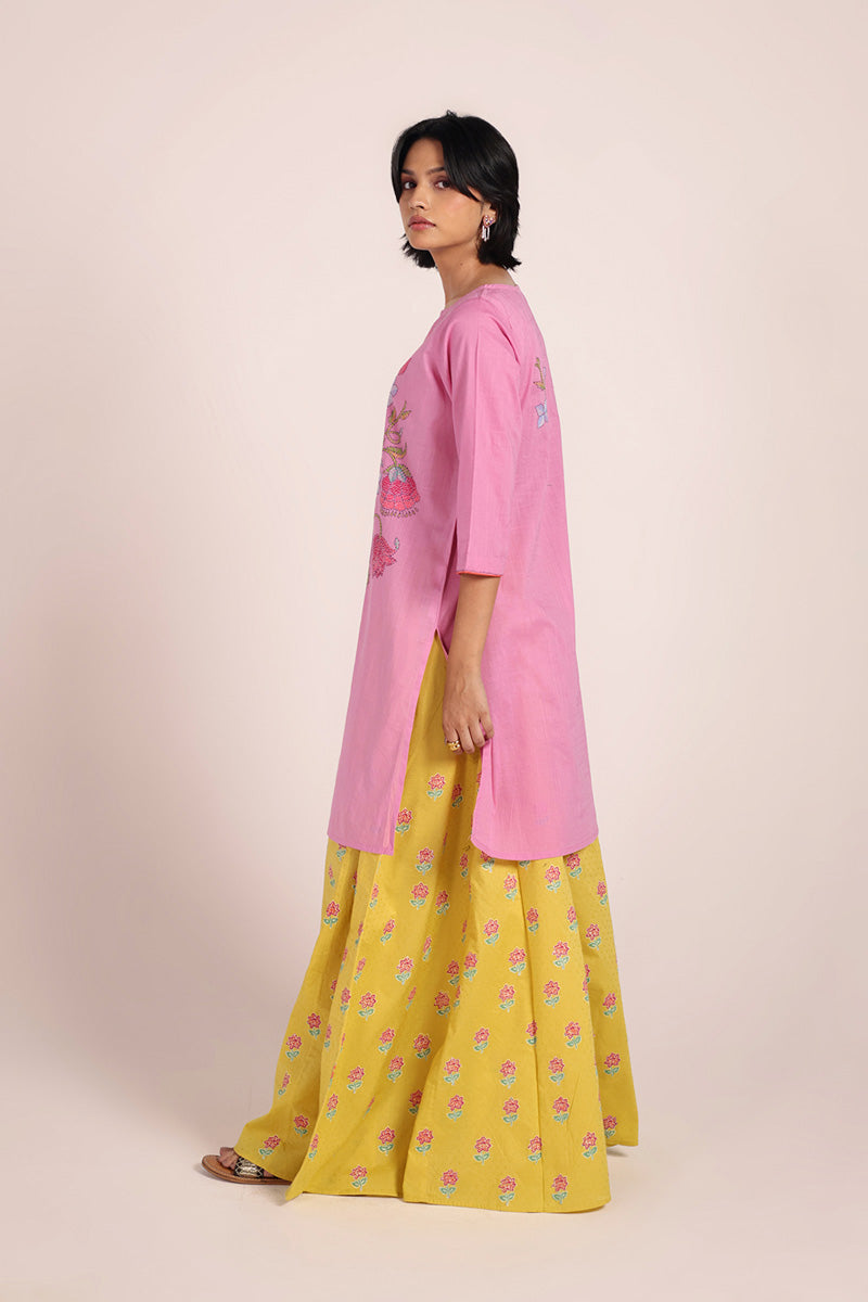 Block Printed Ferozan Bottoms