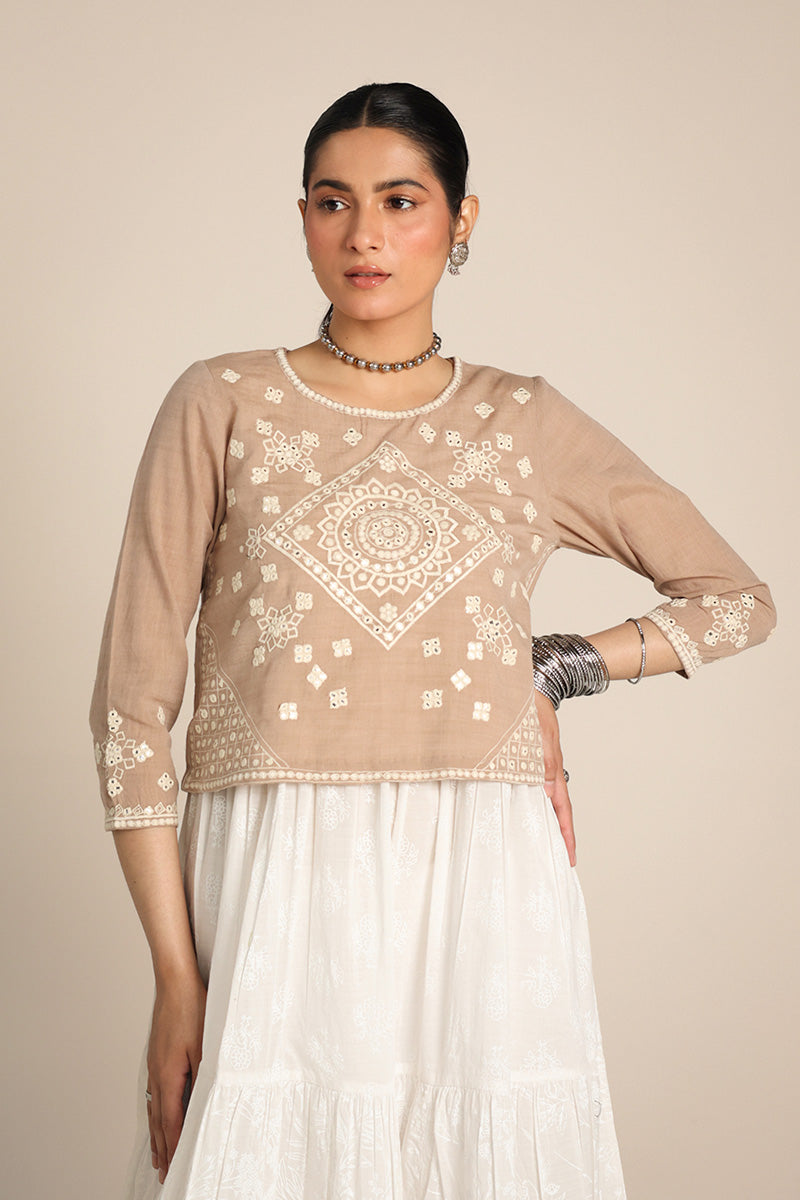 beige