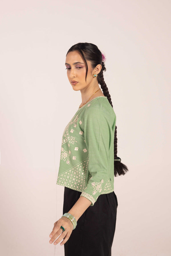Aina Embroidered Top