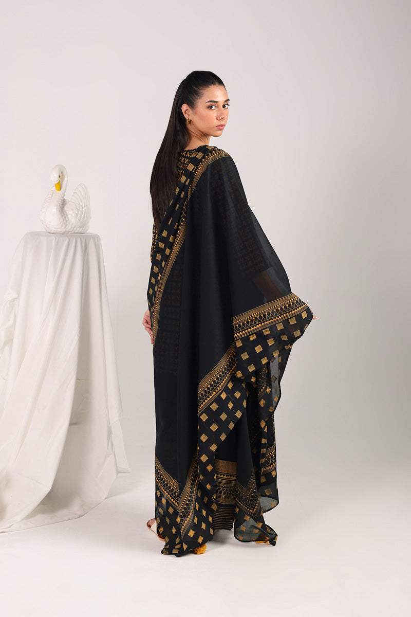 African Charm Block Baat 3 Piece Suit