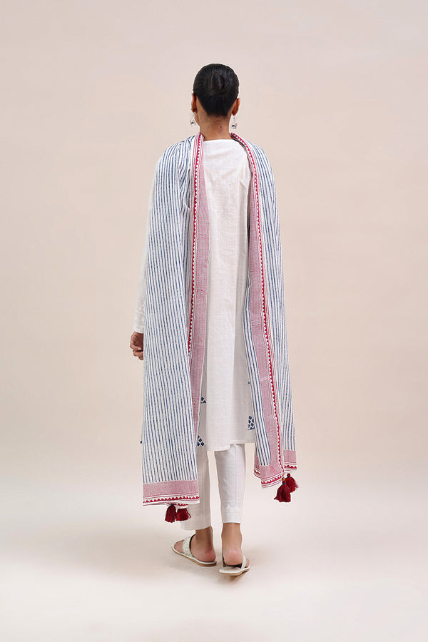 African Block-Printed 3 Piece Suit