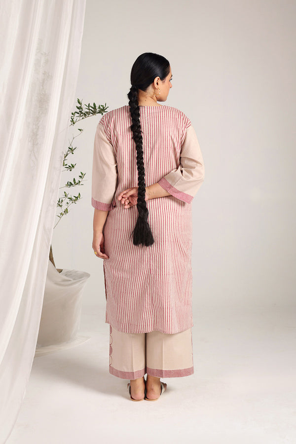 Block print African Charm Duo