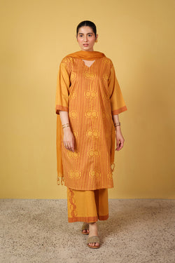 Block print African Charm Duo