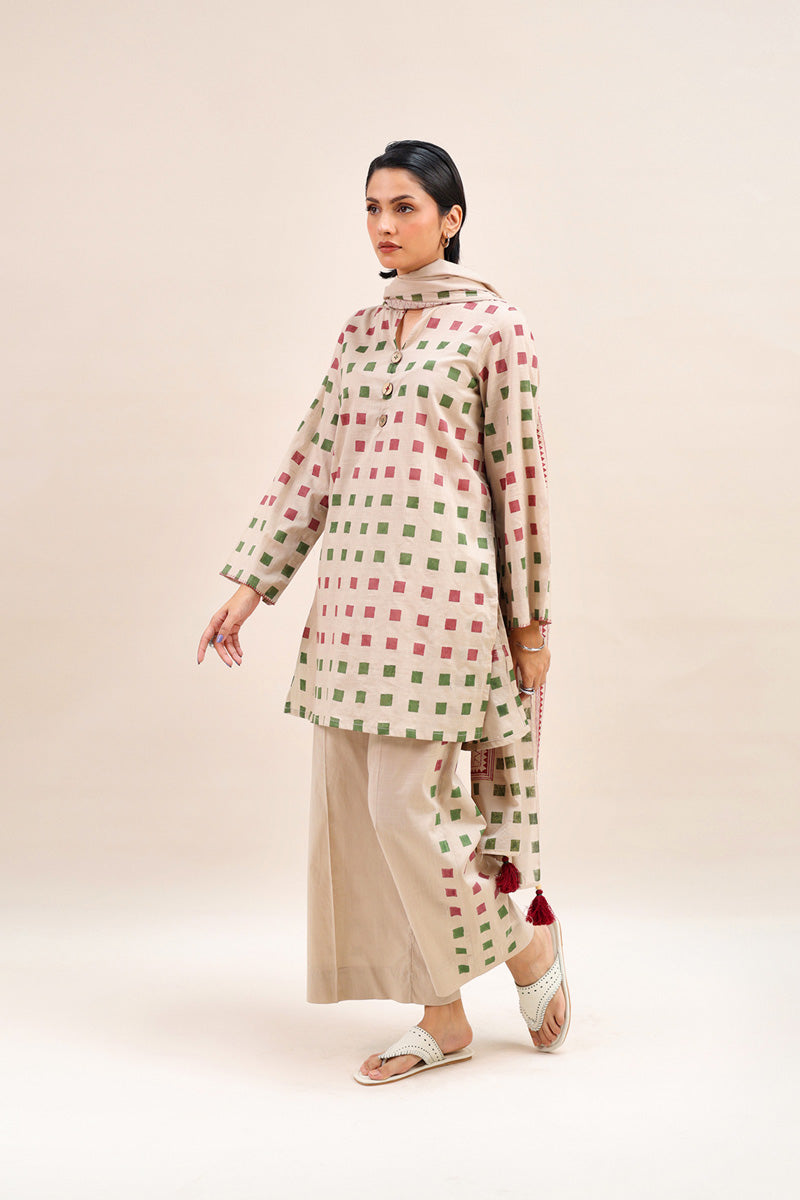 African Charm Block-Printed Trio Set