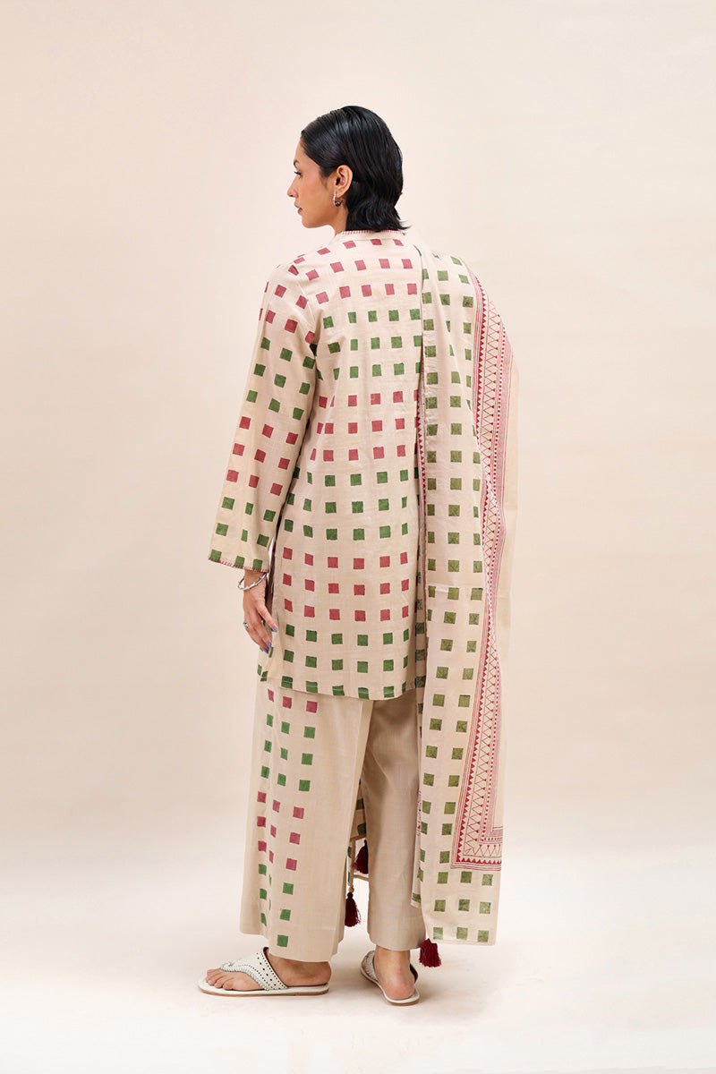 African Charm Block-Printed Trio Set