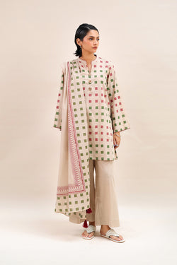 African Charm Block-Printed Trio Set