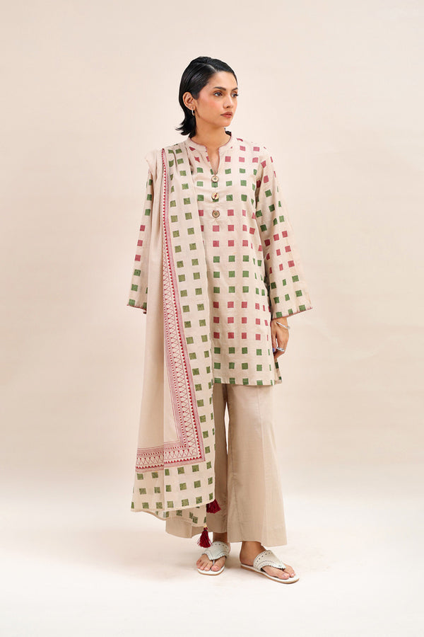African Charm Block-Printed Trio Set