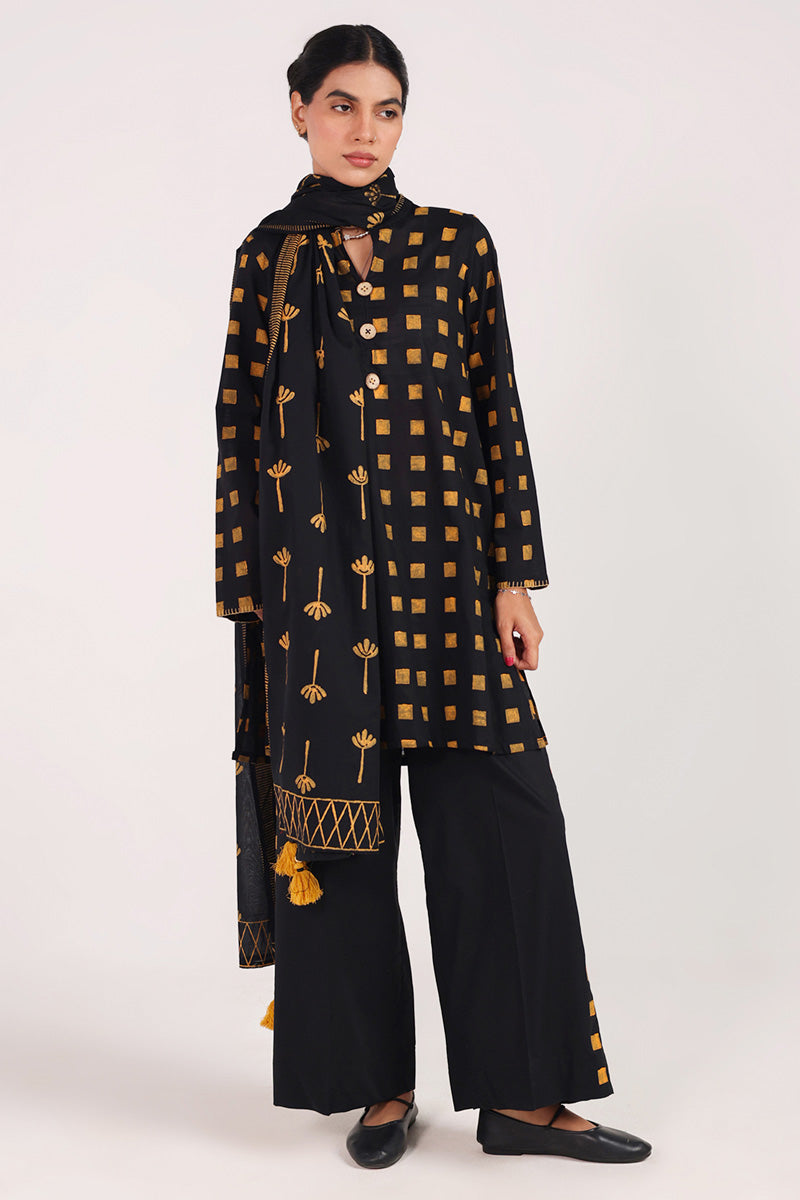 African Charm Block-Printed Trio Set