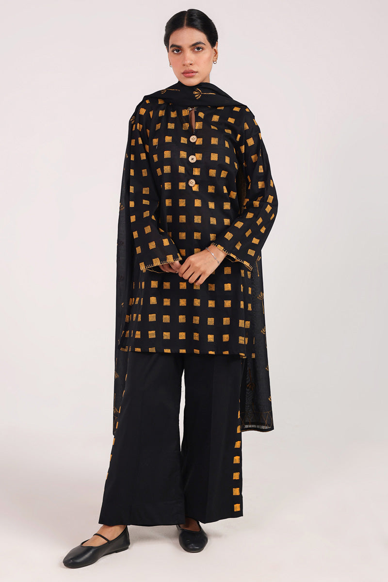 African Charm Block-Printed Trio Set