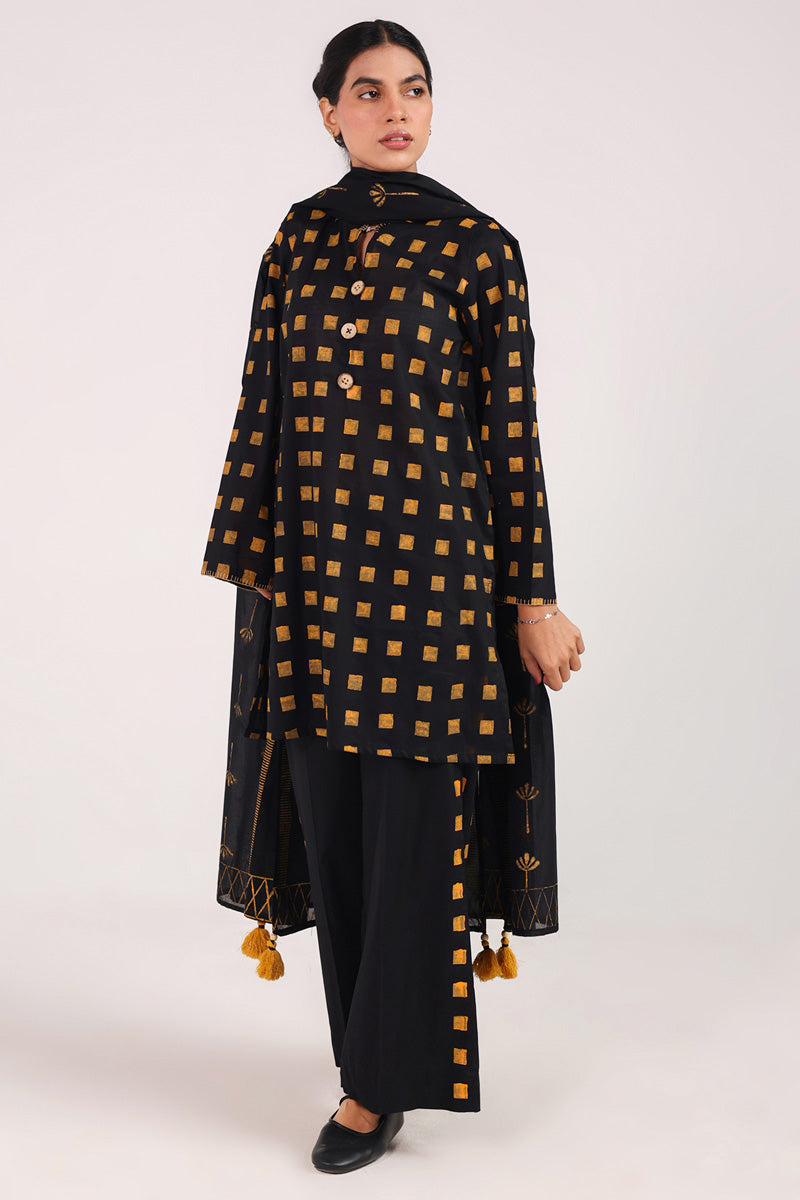 African Charm Block-Printed Trio Set