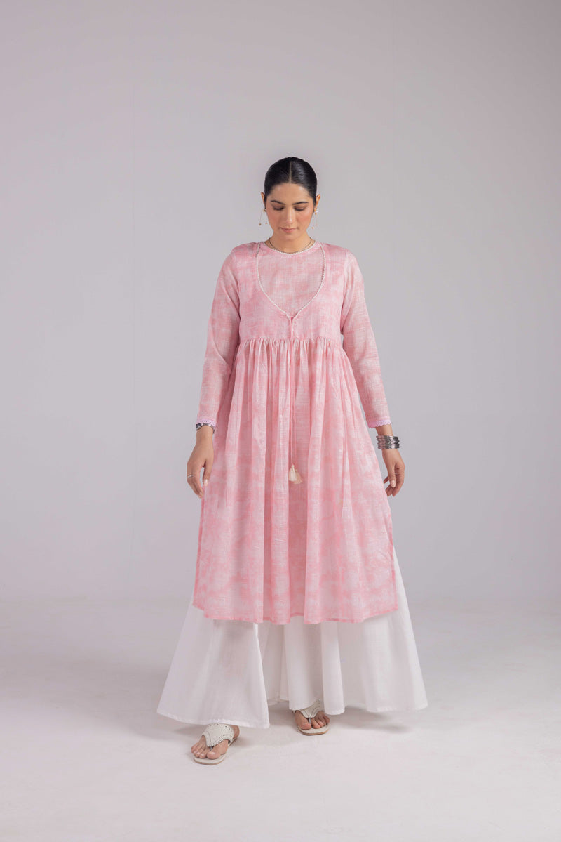 Aina Printed Flared Shirt