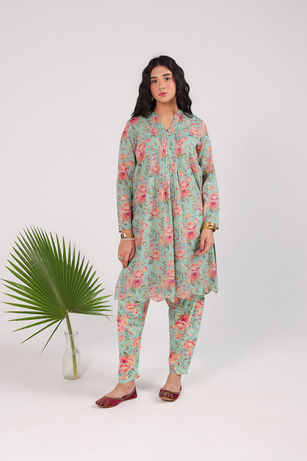 Khushbu Pleated Petals Set