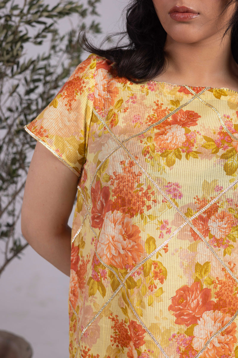Khushbu Gota Gleam Set