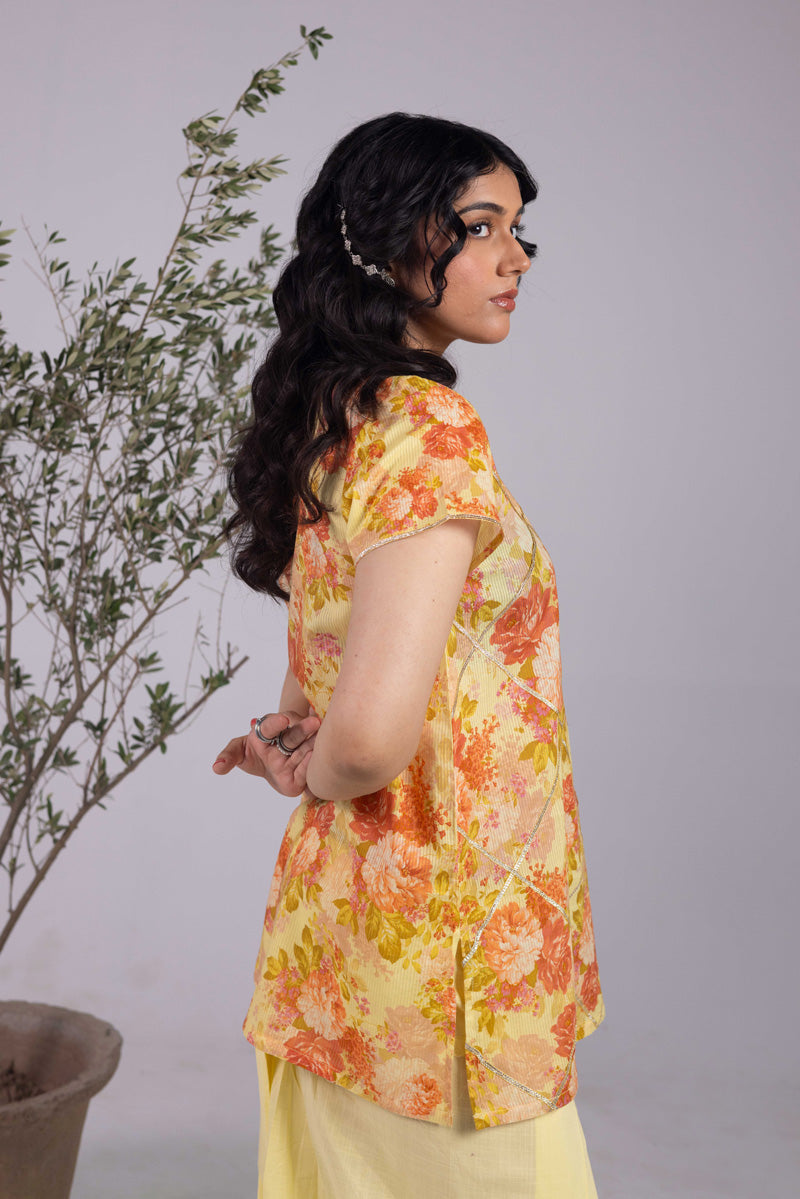 Khushbu Gota Gleam Set