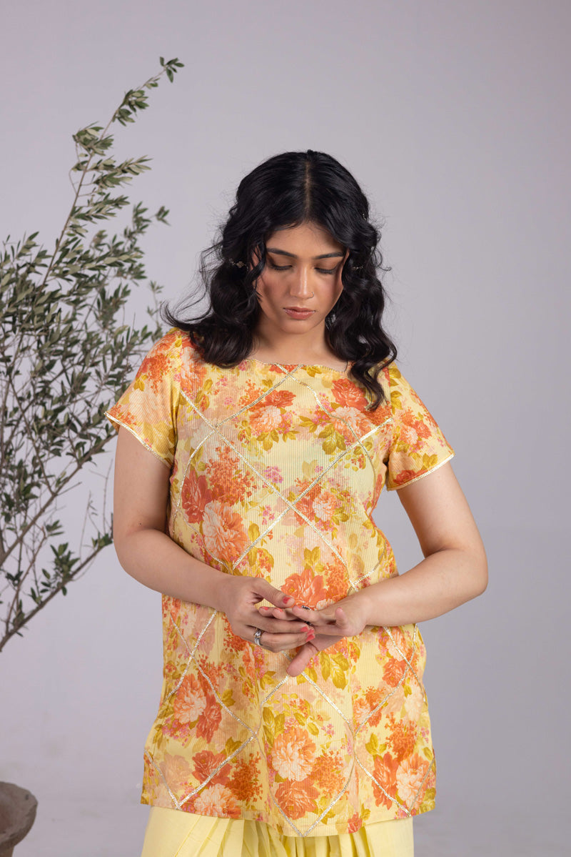 Khushbu Gota Gleam Set