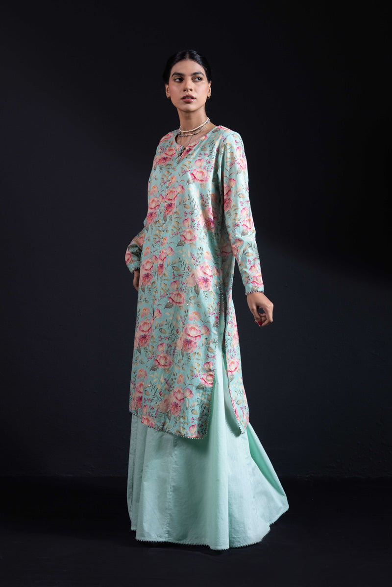 Khushbu Gota Glow Set