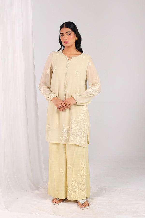 Summer Swirl Embroidered Ensemble