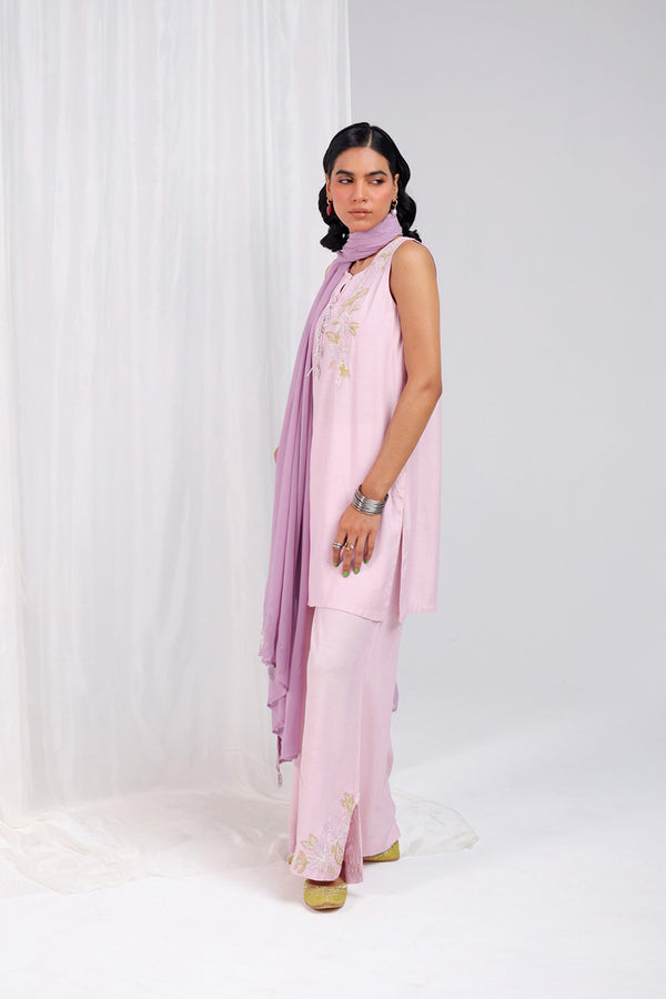 Beaded Whisper 3-Piece Suit