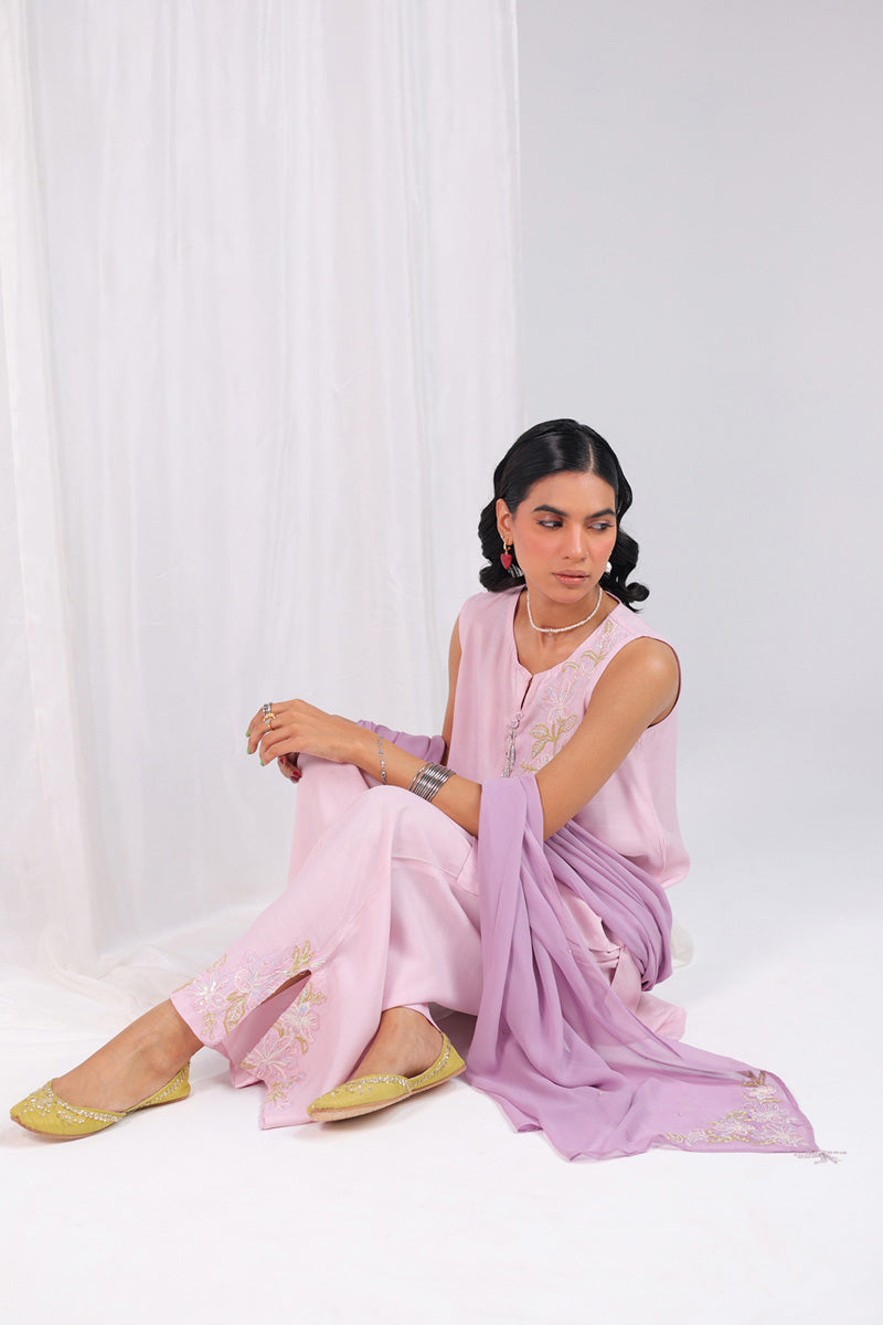 Beaded Whisper 3-Piece Suit