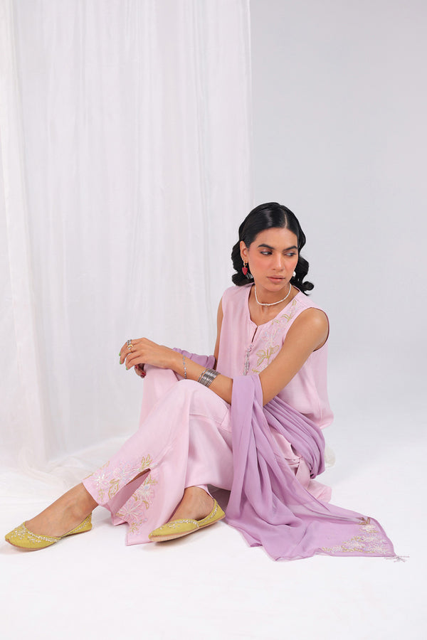 Beaded Whisper 3-Piece Suit