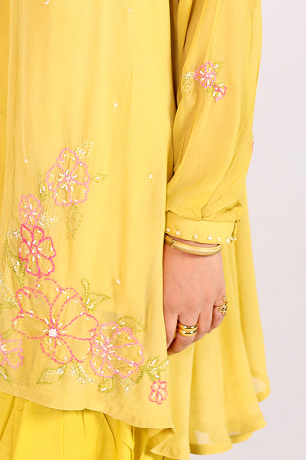 Summer Swirl Chiffon Threaded Charm Ensemble