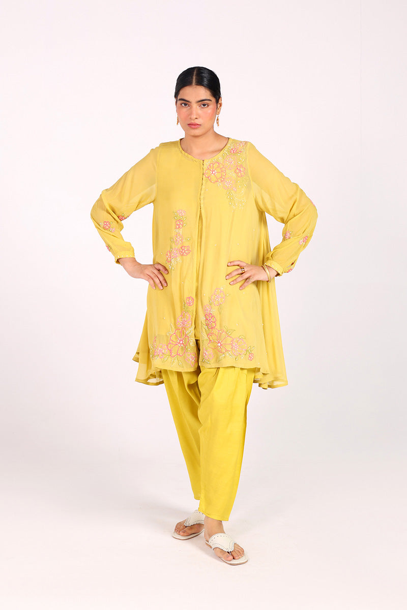 Summer Swirl Chiffon Threaded Charm Ensemble