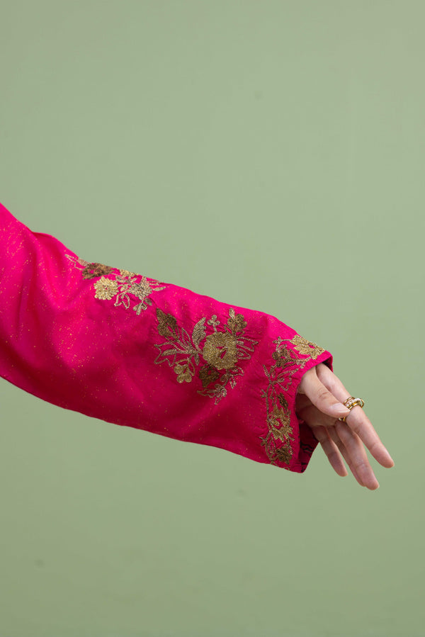 Hues of Red Opulent 3-Piece Suit