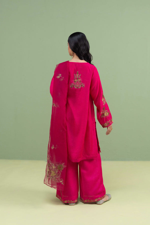 Hues of Red Opulent 3-Piece Suit