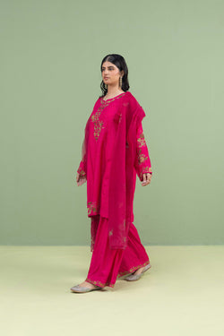 Hues of Red Opulent 3-Piece Suit
