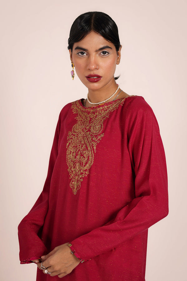 Bold Hues of Red 3-Piece Suit