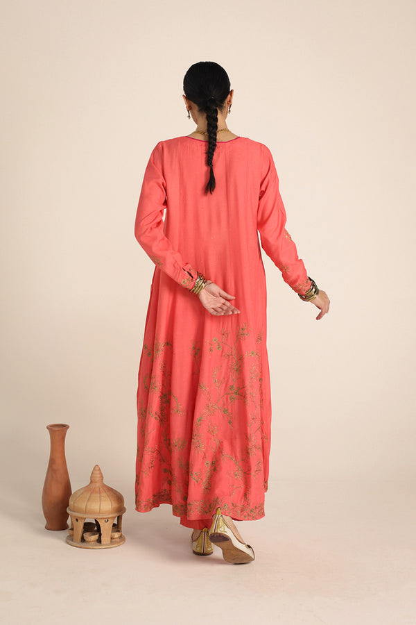 Hues of Red Gilded Flare Ensemble