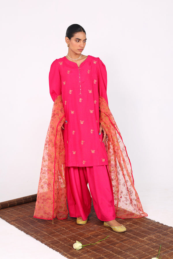 Hues of Red Regal 3 Piece Suit