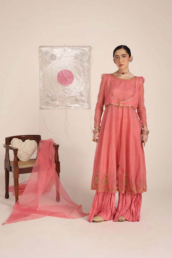 Mahrani Sitara Koti Suit