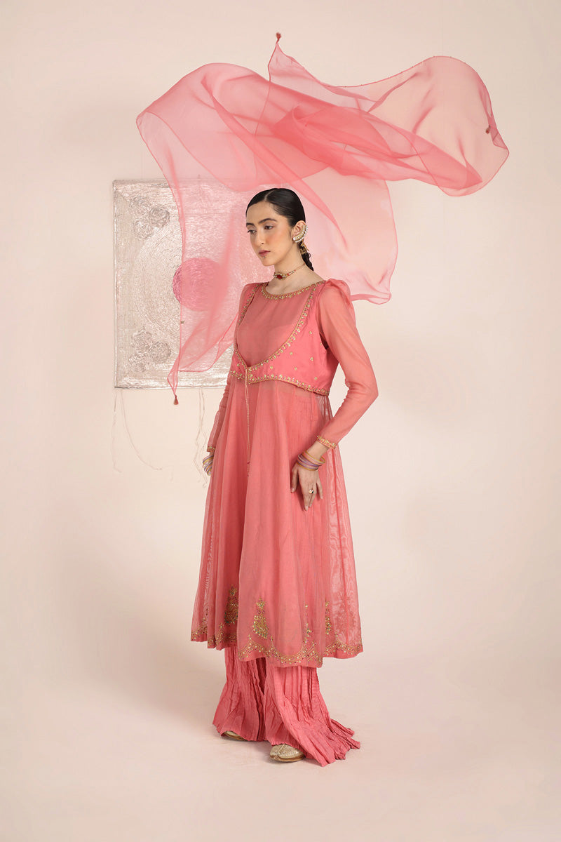 Mahrani Sitara Koti Suit