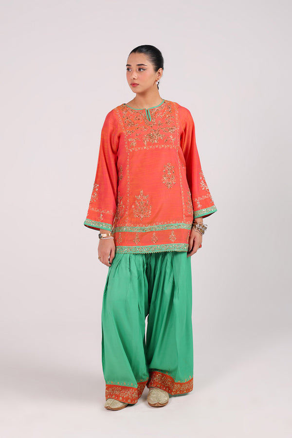 Shoukh Rang Zardozi Set