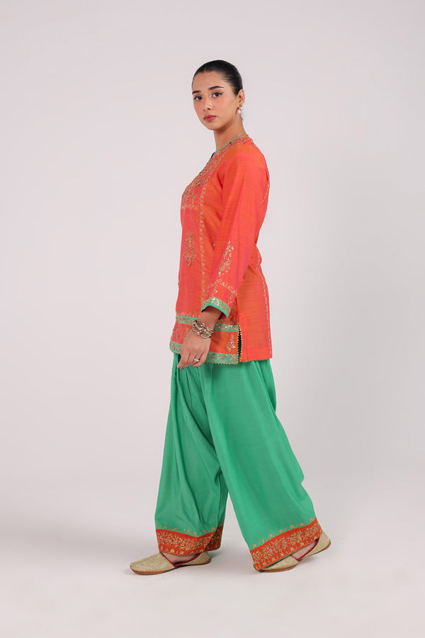 Shoukh Rang Zardozi Set