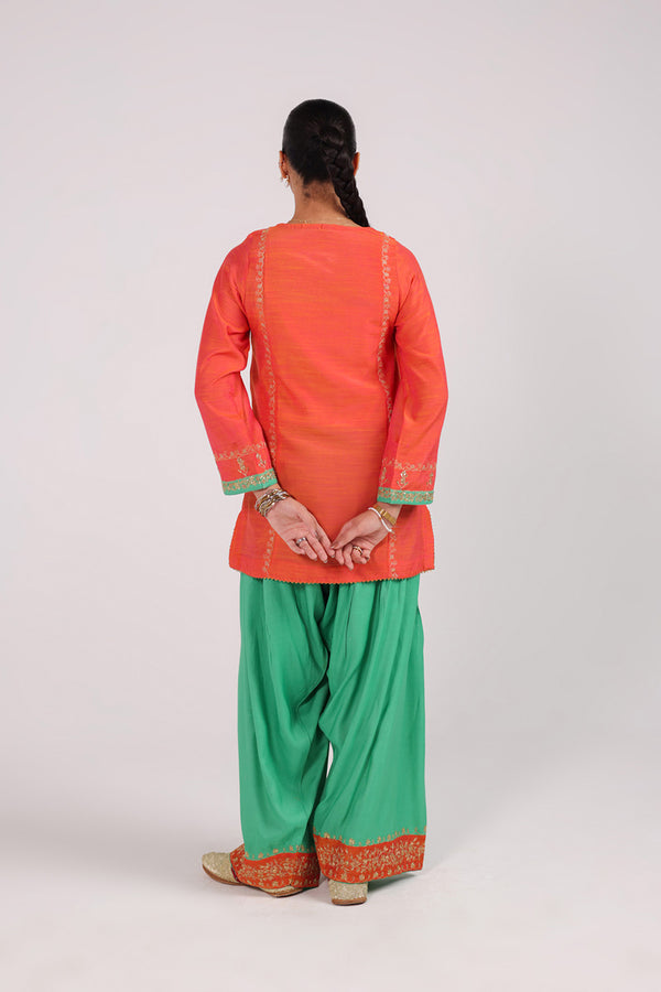 Shoukh Rang Zardozi Set