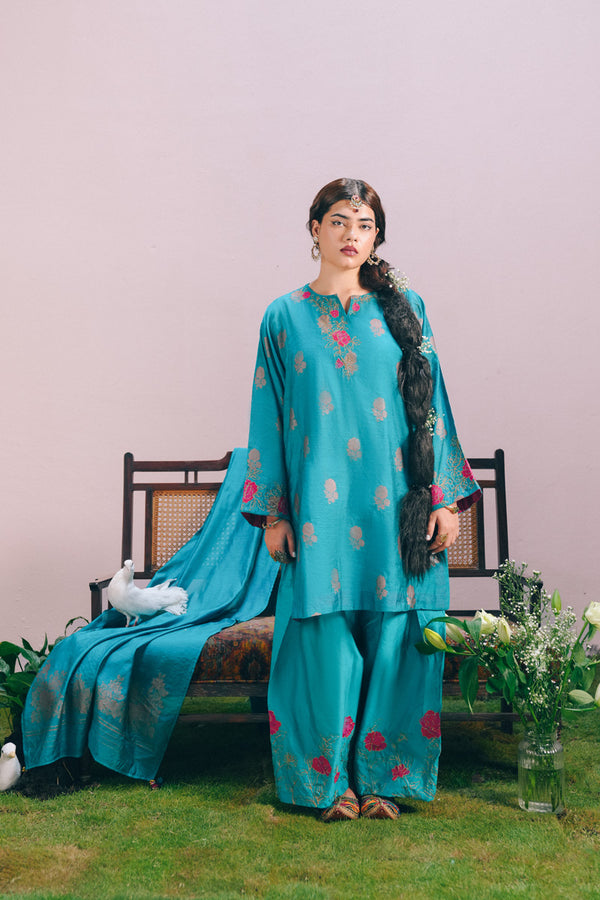 Exuberant Golden Rose Suit