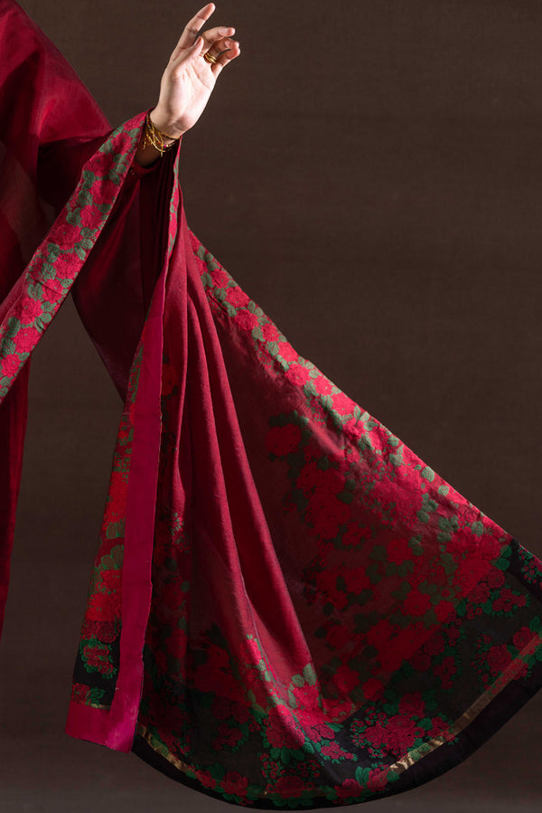 Golden Rose Opulent Saree