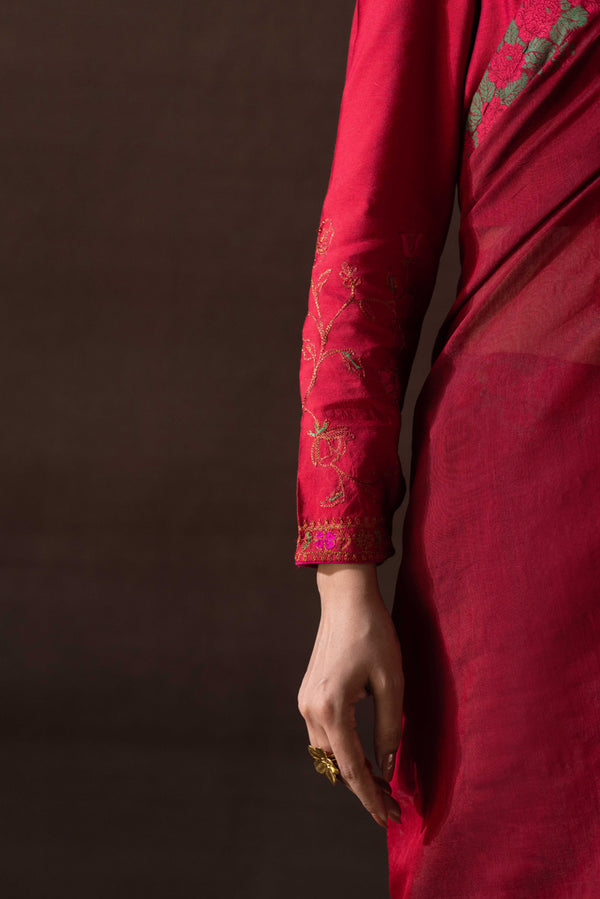 Golden Rose Opulent Saree