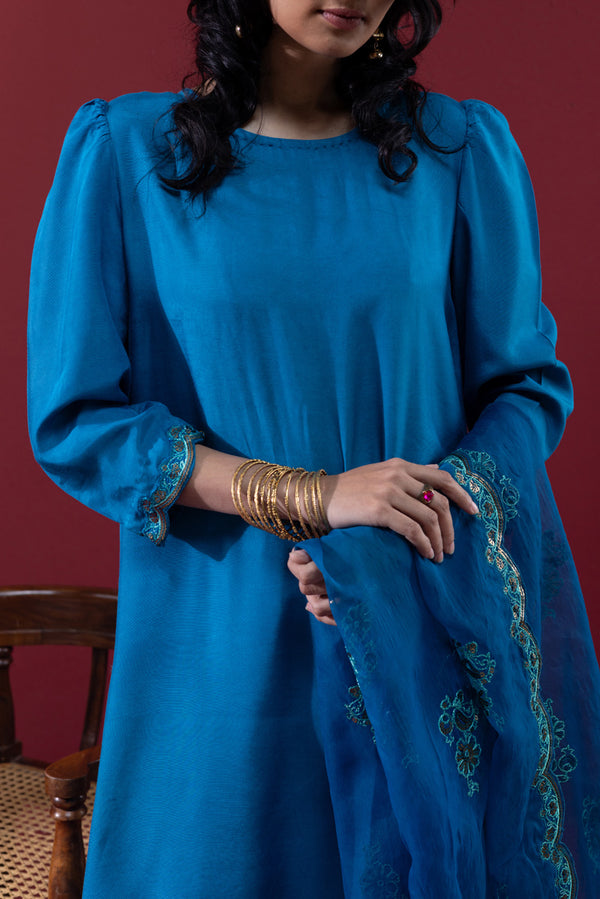 Scalloped Sequin 3-Piece Set