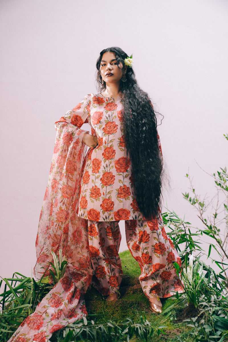 Gul Bahar Phool Rang & Dastaan 3 Piece Suit