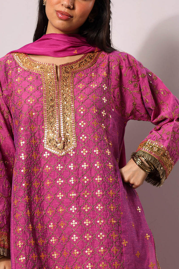 Gilded Embroidered 3-Piece Suit