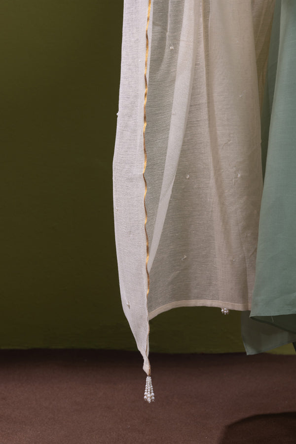 Pearl Whisper Dupatta