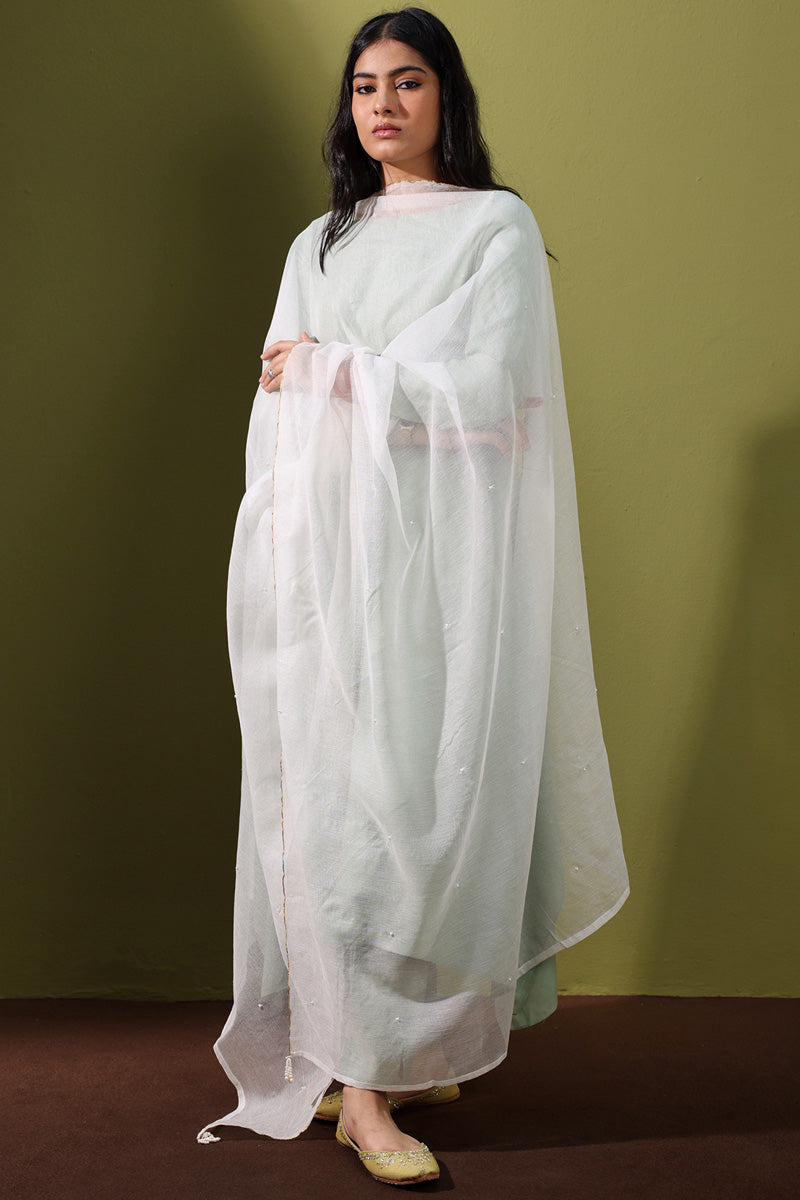 Pearl Whisper Dupatta