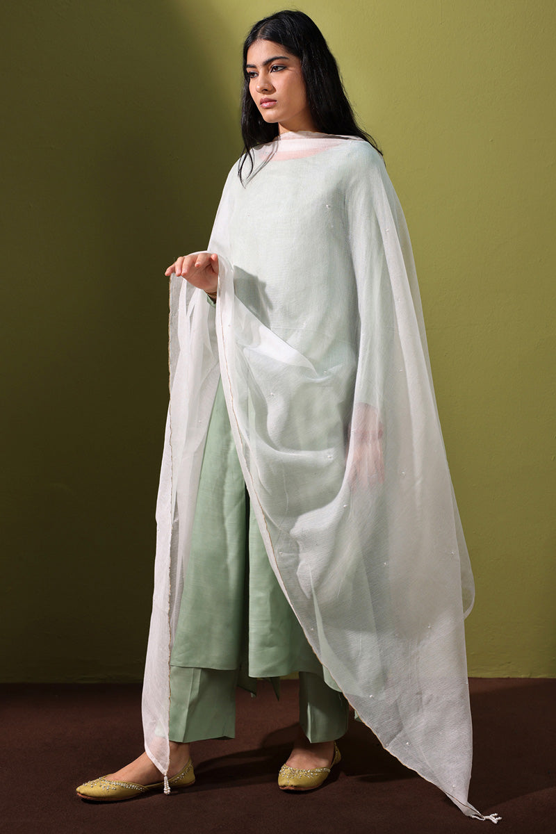 Pearl Whisper Dupatta
