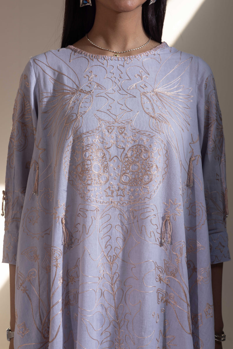 Starry Knots Aari-Embroidered Dress