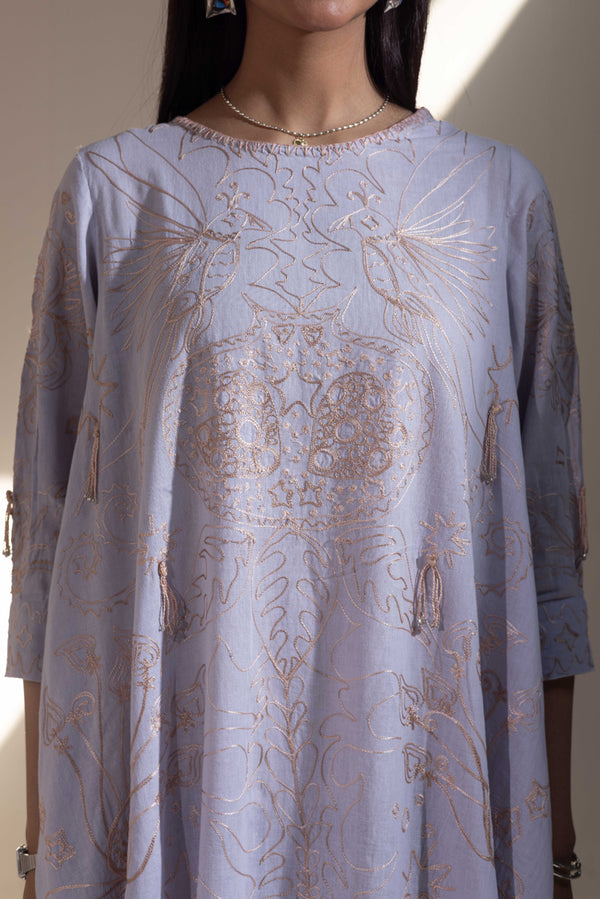 Starry Knots Aari-Embroidered Dress